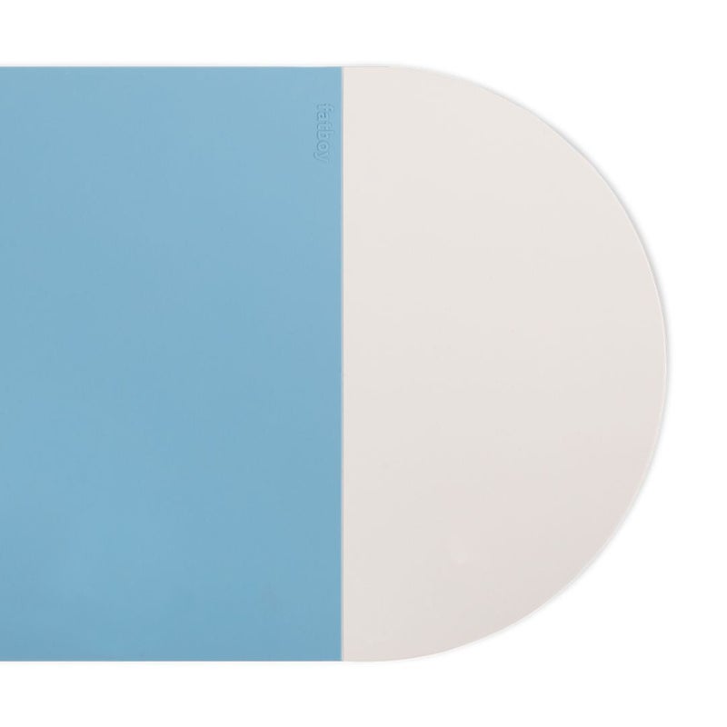 Fatboy Placemaster Silicone Placemat | 100% Silicone | Indoor & outdoor | Anti-slip | Heat and UV - resistant | Dishwasher safe | 100% Silicone LFGB certified | 30 x 43 cm (Set of 2) - Wave Grey - Image 5